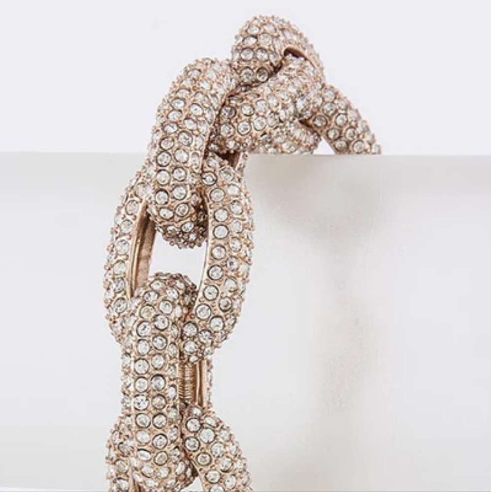 J. Crew Pave Link Bracelet